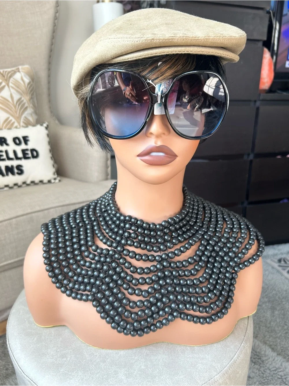 ✨NEW Oversized Gradient Black Sunglasses